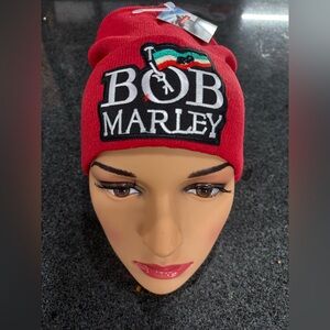 NWT BOB MARLEY beanie.